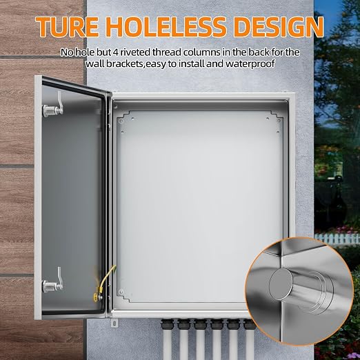 Stainless Steel Enclosure, IP65 Waterproof Electrical Box - Image 4