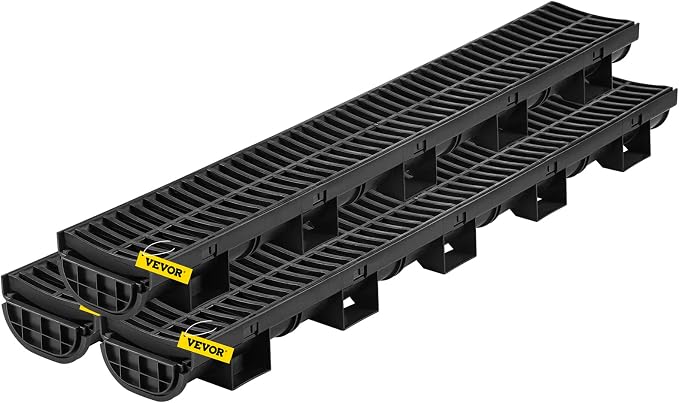 VEVOR Trench Drain System 6 Pack, Channel Drain - Image 9