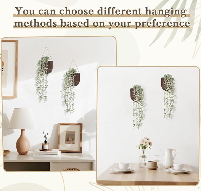 Dahey 2 Pack Wall Planter Vase - Image 6