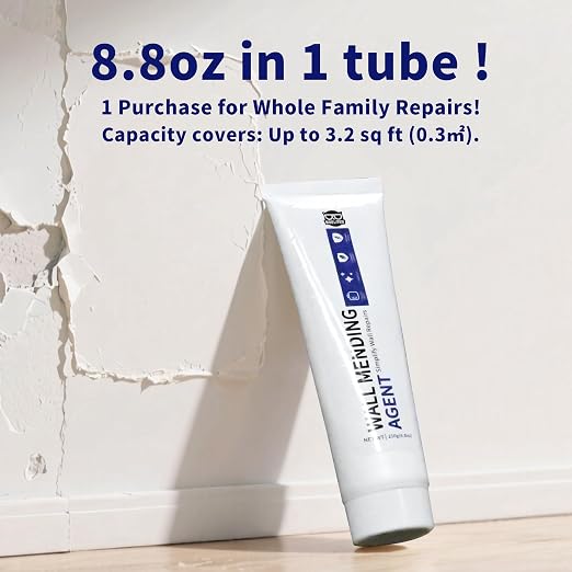 Drywall Repair Kit - 250g Wall Repair Paste Tube - Image 3