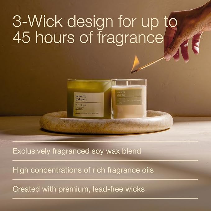Bath & Body Works 3-Wick Candle, Pistachio Milk & Honey Candle, Strong Throw - Image 4