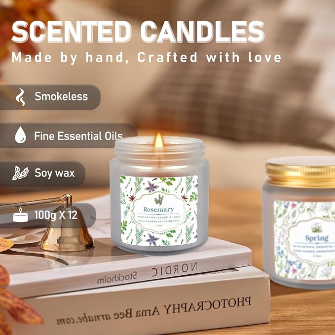 YOROXRG 24 Pack Scented Candles - Image 6