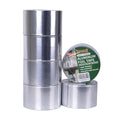 TAPEBEAR 6Rolls Aluminum Foil Tape Silver Air Duct Tape 3" x 50Yard | Withstand by TAPEBEAR