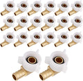 EFIELD Pex Crimp 3/4" Pex X 3/4" Female NPT Swivel Elbow Adapter Brass Fittings by EFIELDPEXTUBING