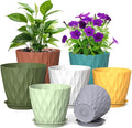 Meowell 7/6.5/6/5.5/5/4.5/4 inch Plant Pots by Meowell