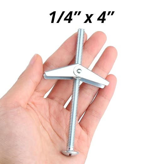 HASWARE Toggle Bolt Zinc Plated Steel and Wing Nut - Image 6