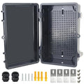 Electrical Junction Box, IP67 Waterproof Outdoor Box ABS Plastic Enclosure by Qukipet