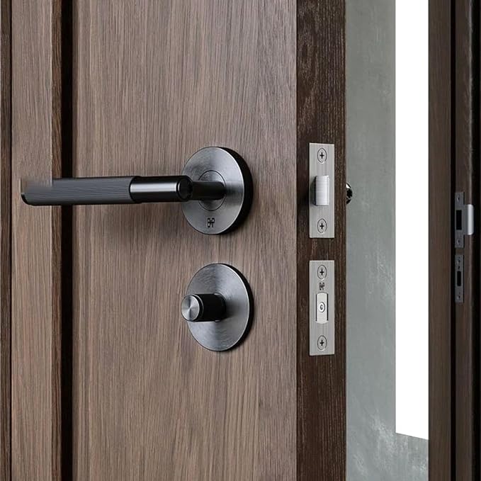 Adjustable Door Latch, 60/70mm Adjustable Passage Door Latch, Doors Knob Latches - Image 7