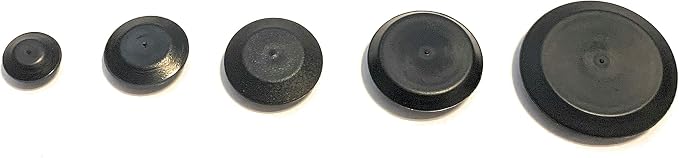 || SNAP in Plugs | CAPLUGS | Assorted 10 Each Flush Mount Black Hole Panel Plugs by Top+Secret+PDR