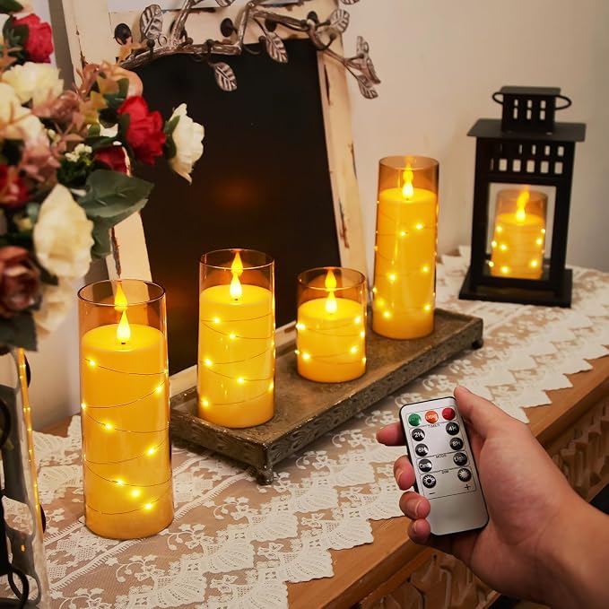 Homemory Acrylic Flameless Candles - Image 9