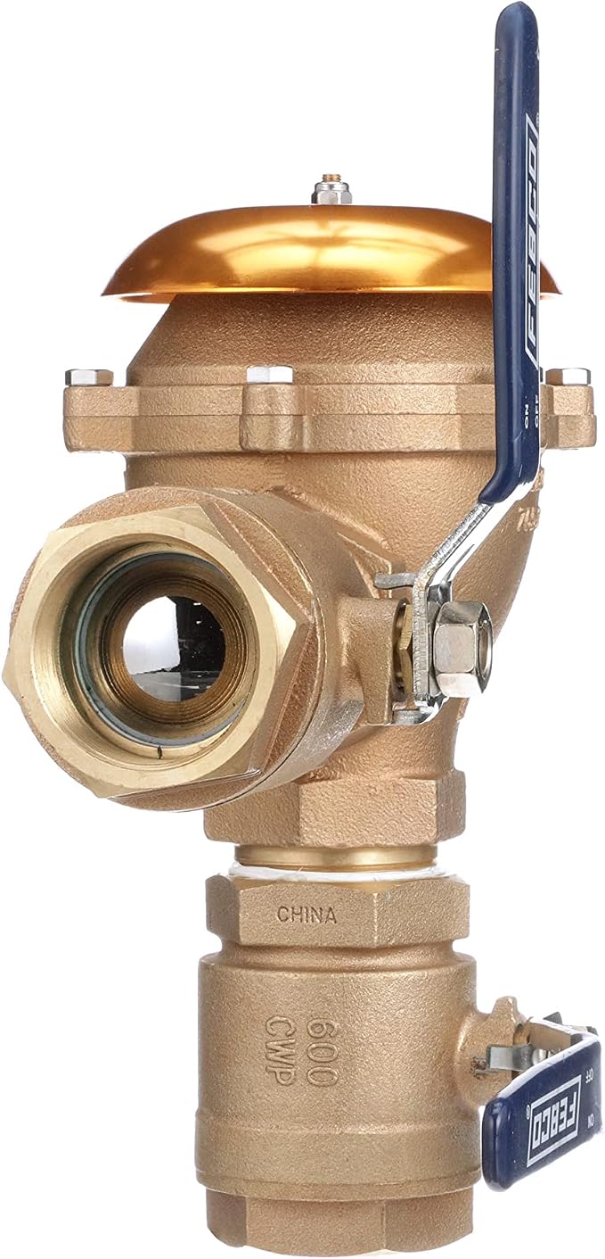 Febco 765 Series 2" Bronze Pressure Vacuum Breaker Backflow Preventer, Quarter - Image 2
