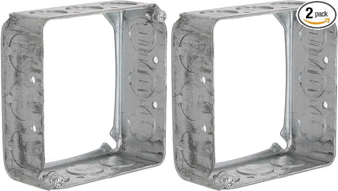 Raco 8201 Square Extension Ring, 1-1/2" Deep by Raco