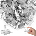 50 Pack 1/2 Inch Drywall Corner Repair Clips – Wall Back-up Fasteners by Shimeyao