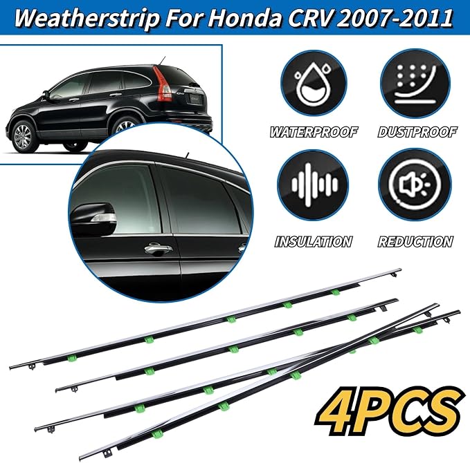 Weatherstrip Window Moulding Trim Seal Belt - Image 2