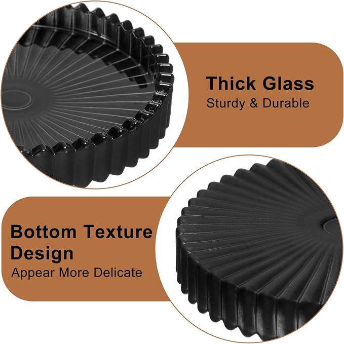 Glass Drink Coaster Set of 5- Coasters - Image 5