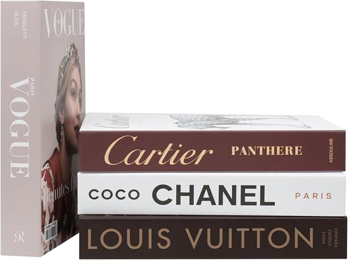 4-7 Pieces Fashion Decorations Book Set. Premium Aesthetic Faux Books by PROBENEX-Elevateyourhomedecor