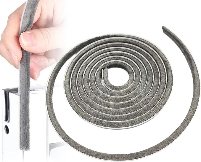16 Ft 196 Inch Sliding sash Windows Doors Tape Pile Draught excluder Brush Seal by Soezy
