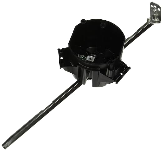 RACO 7907 2-5/8-Inch Deep Round, Non-Metallic Electrical Box by Raco