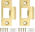 PATIKIL 2-3/4" Door Lock Strike Plate, Door Backplate by PATIKIL