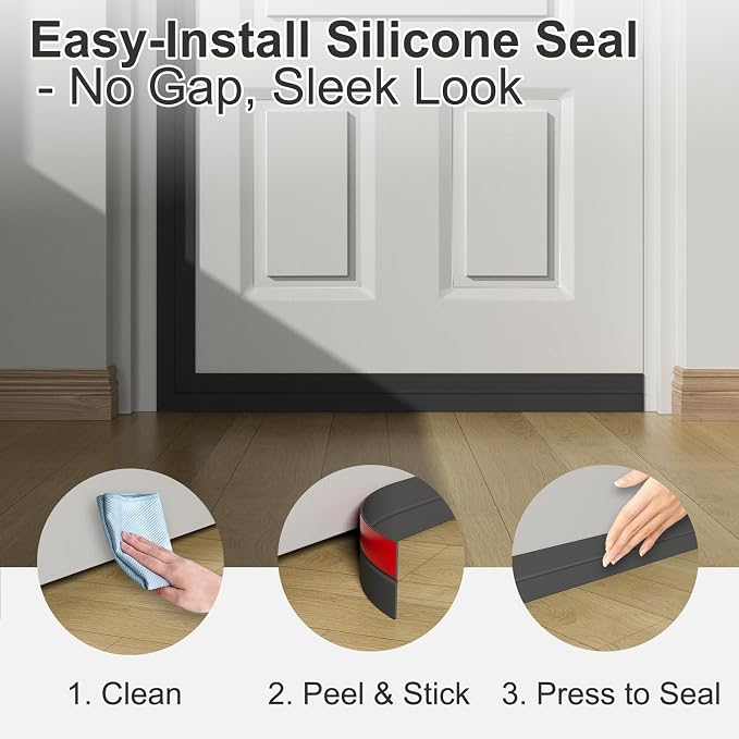 Elvone Weather Stripping Door Seal - Image 5