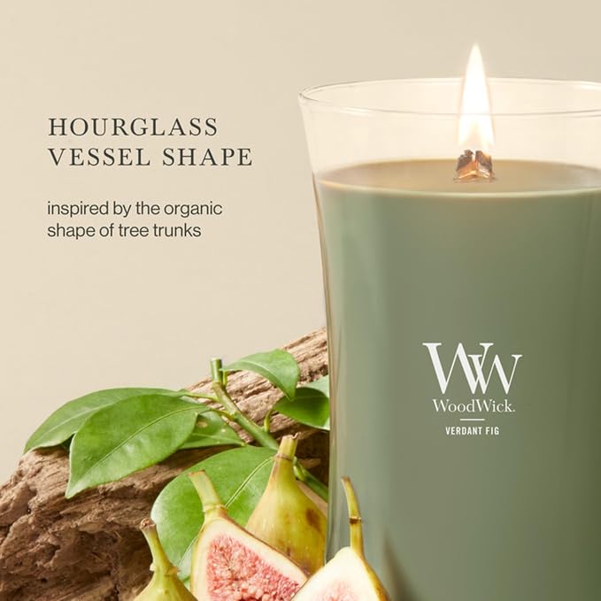 Woodwick Verdant Fig Large Hourglass Candle - Image 4