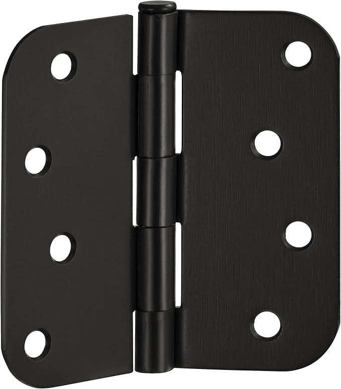Design House Interior Door Hinge, Oil Rubbed Bronze | 5/8" Radius, Traditional - Image 4