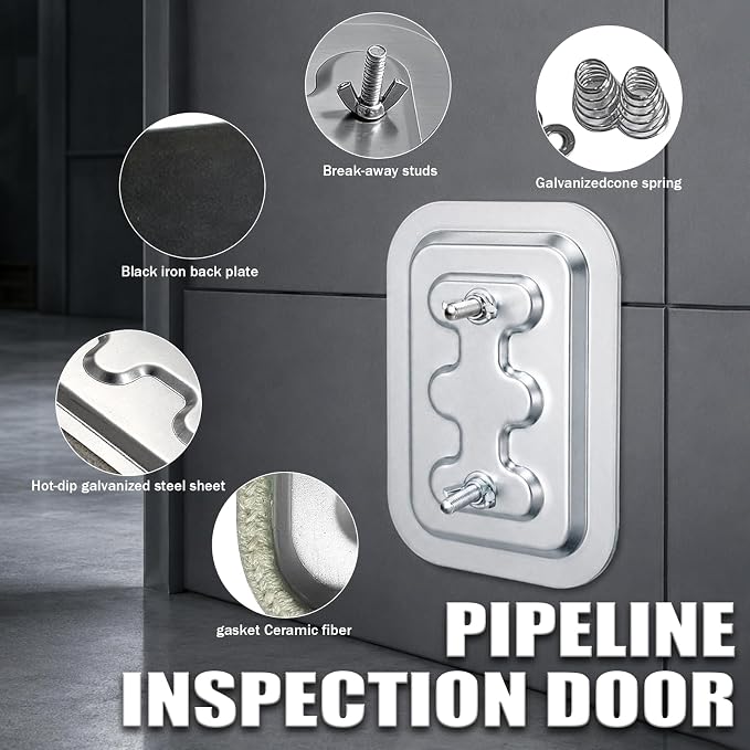 High Temperature Grease Duct Access Door 4“ x 6"| - Image 2