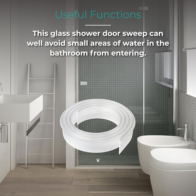 0.2" Framed Shower Door Bottom Seal - Image 7