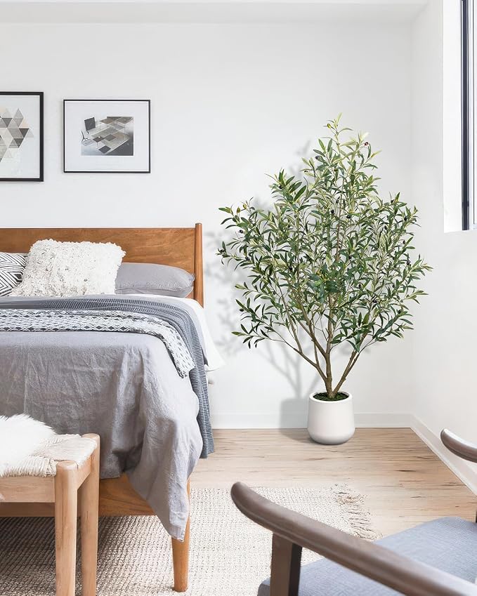 Artificial Olive Tree 5FT Tall Faux Indoor - Image 8