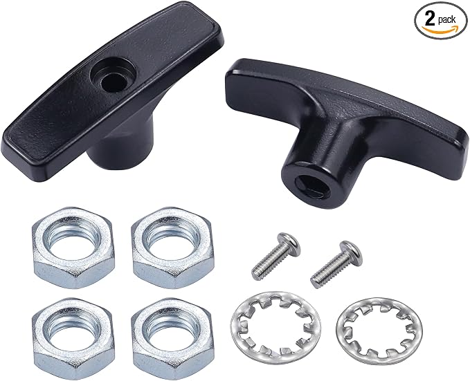 2 PCS Metal RV Waste Valve Handle Kits, by Bolaxin
