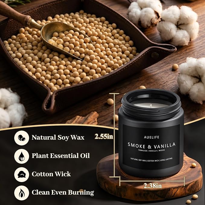6 Pack Scented Candles for Home, 3.5oz Natural Soy Wax Candles Gift Set - Image 2
