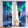 Aurora Forest Curtains 63 Inches Long by Unknown