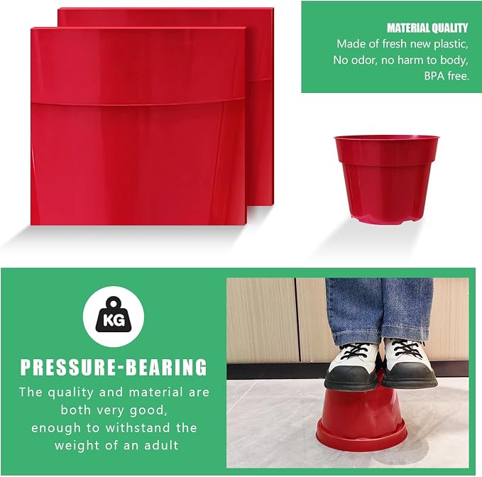 RooTrimmer 8 inch Plastic Flower Pots - Image 3