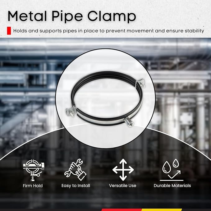5pcs, Duct Clamp 8 inch Bracket - Image 2