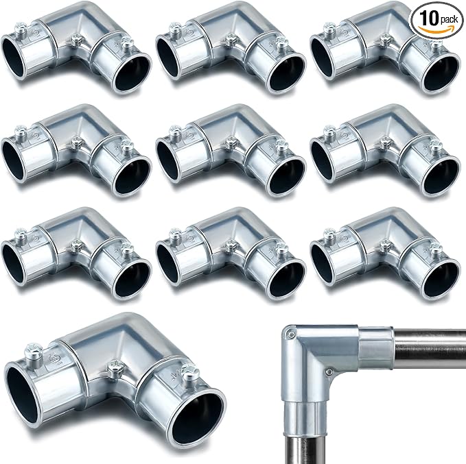 Gisafai 10 Pcs EMT Conduit Fittings Inside Corner Pull Elbow, EMT 90 Degree by Gisafai