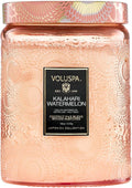 Voluspa Kalahari Watermelon, Large Candle Jar, 18 oz, 100 Hour Burn Time by Unknown