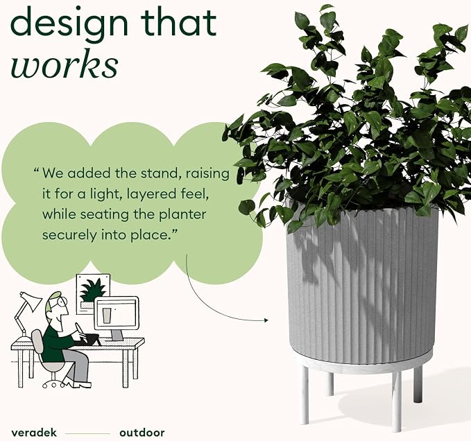 Veradek Demi Series Raised Planter - Image 5