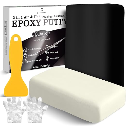 Epoxy Putty - 12oz 2 Part Strong Formula, Ceramic Repair by DecorRom