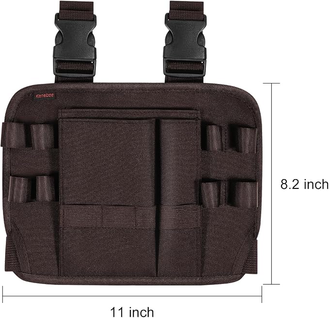 Tool Pouch Holster with Belt Clip Around Your Leg | Nylon, Electrician - Image 7