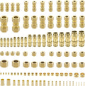 178 Pcs DOT Quick Push to Connect Fittings Straight Union & Brass Compression by Taiidaues
