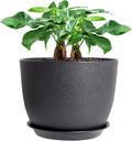 UOUZ 12inch Large Plant Pot, Modern Plastic Planter by UOUZ