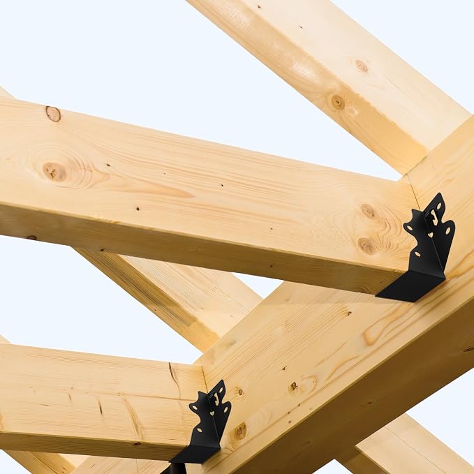 24PCS 2x4 Joist Hanger, Joist Bracket, Hurricane Ties - Image 2