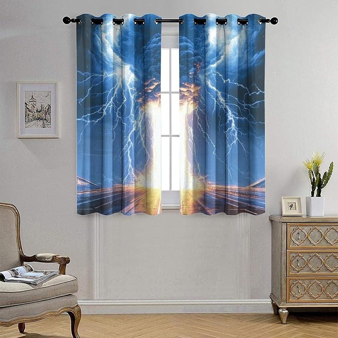 Tornado Lightning Blackout Curtains - Image 4