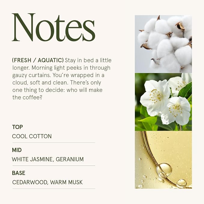 LA JOLIE MUSE Linen Cotton Clean Scented Candles - Image 4
