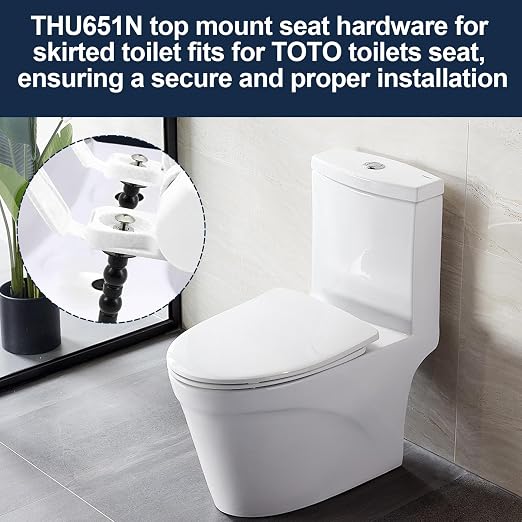 for TOTO THU651N Top Mount Seat Hardware - Image 7