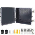 Electrical Junction Box, IP67 Waterproof Outdoor Box ABS Plastic Enclosure by Qukipet