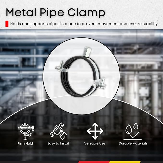 5pcs, Duct Clamp 3.15 inch Bracket - Image 2