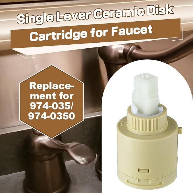 Enhon Single Lever Ceramic Disk Cartridge Compatible - Image 7