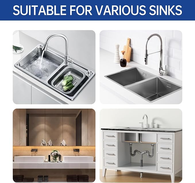 Double Sink Drain Pipe Kit - Image 7