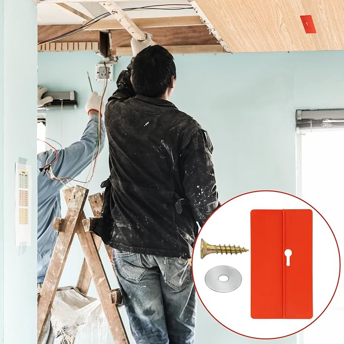 10 Pcs Drywall Fitting Tool Support The Plaster Board in Place While Installing - Image 6